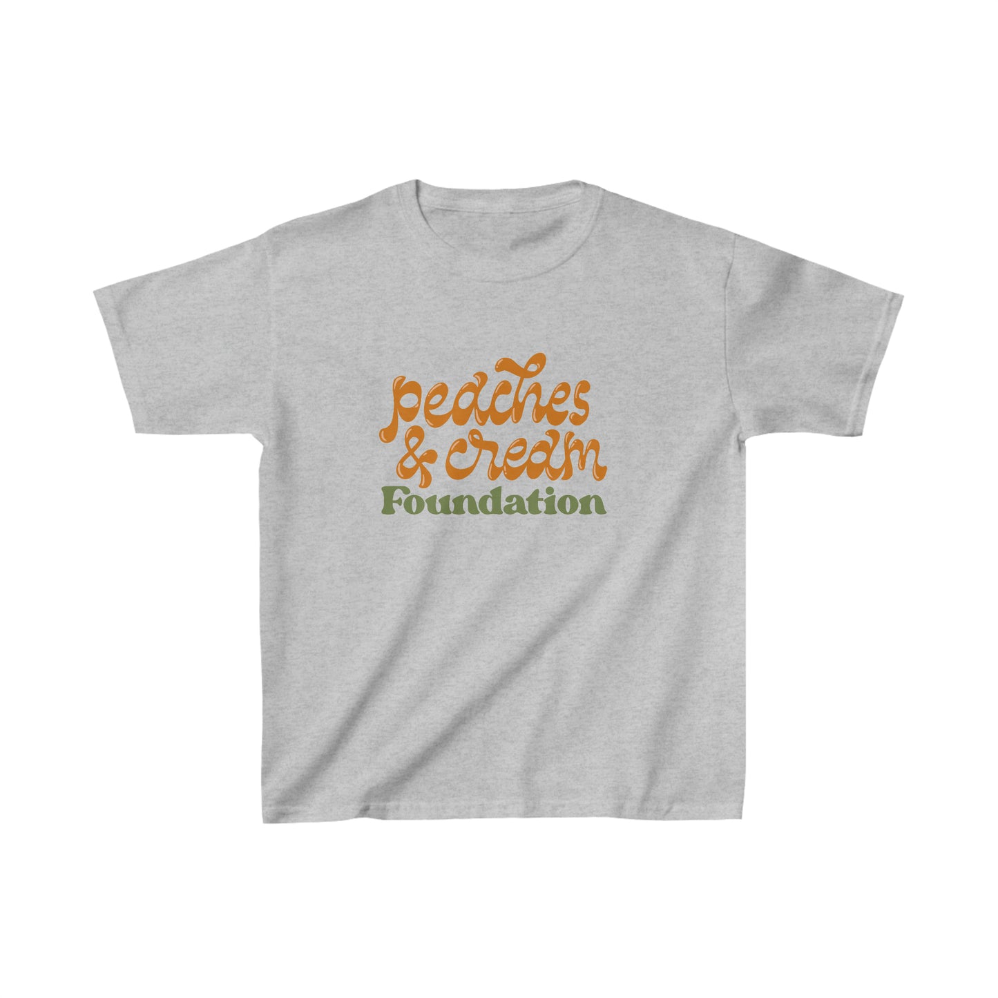 Retro Peaches and Cream Kids Tee