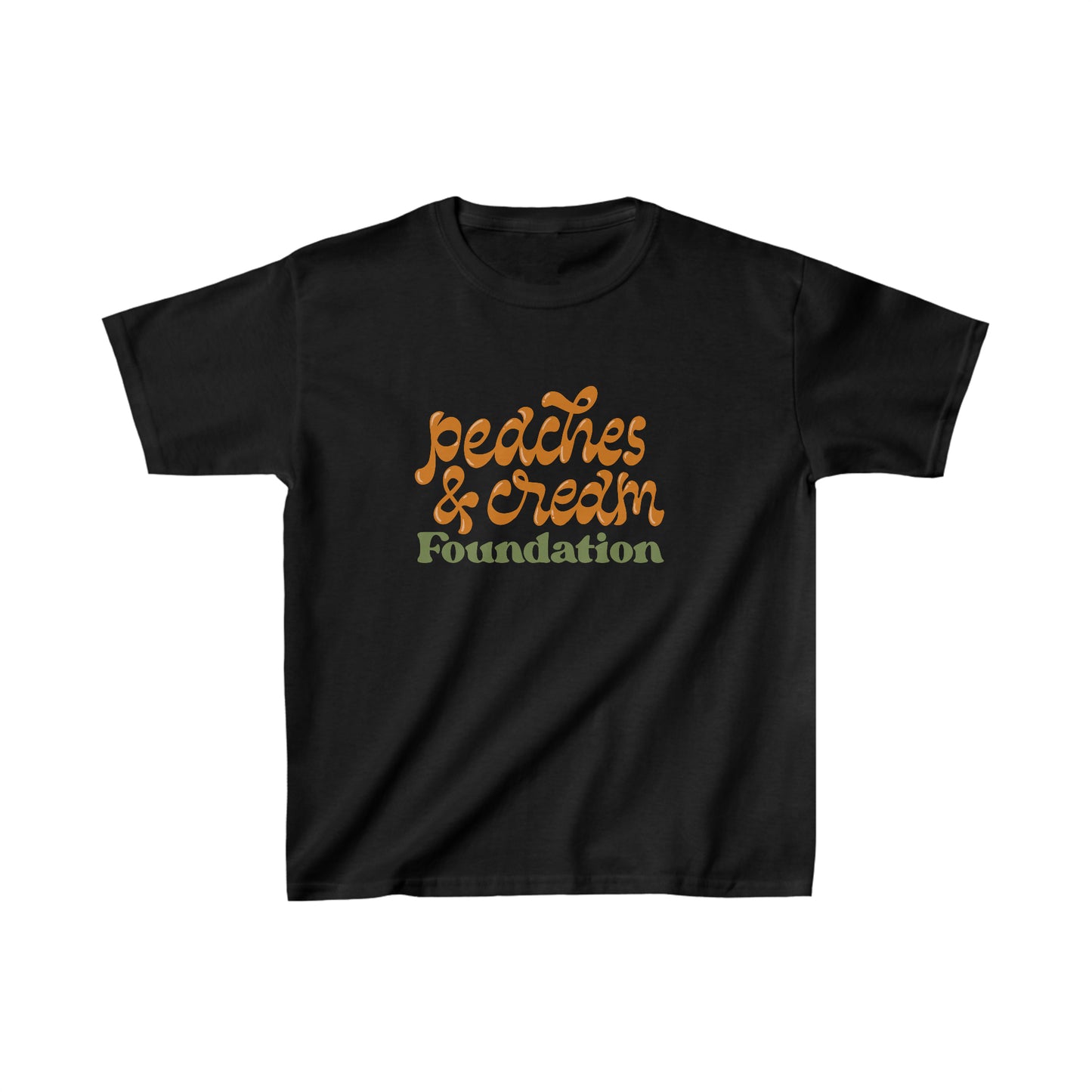 Retro Peaches and Cream Kids Tee