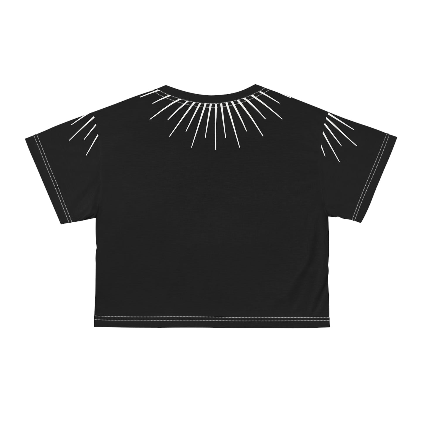 Pink Eyes Sun Crop Tee (AOP)