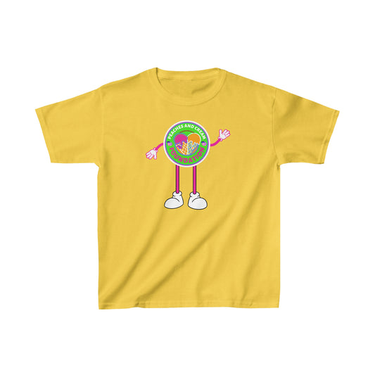 Peaches and Cream 2 Cones Kids Heavy Cotton™ Tee