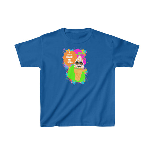 Peaches and Cream Ice Cream Paint Kids Heavy Cotton™ Tee