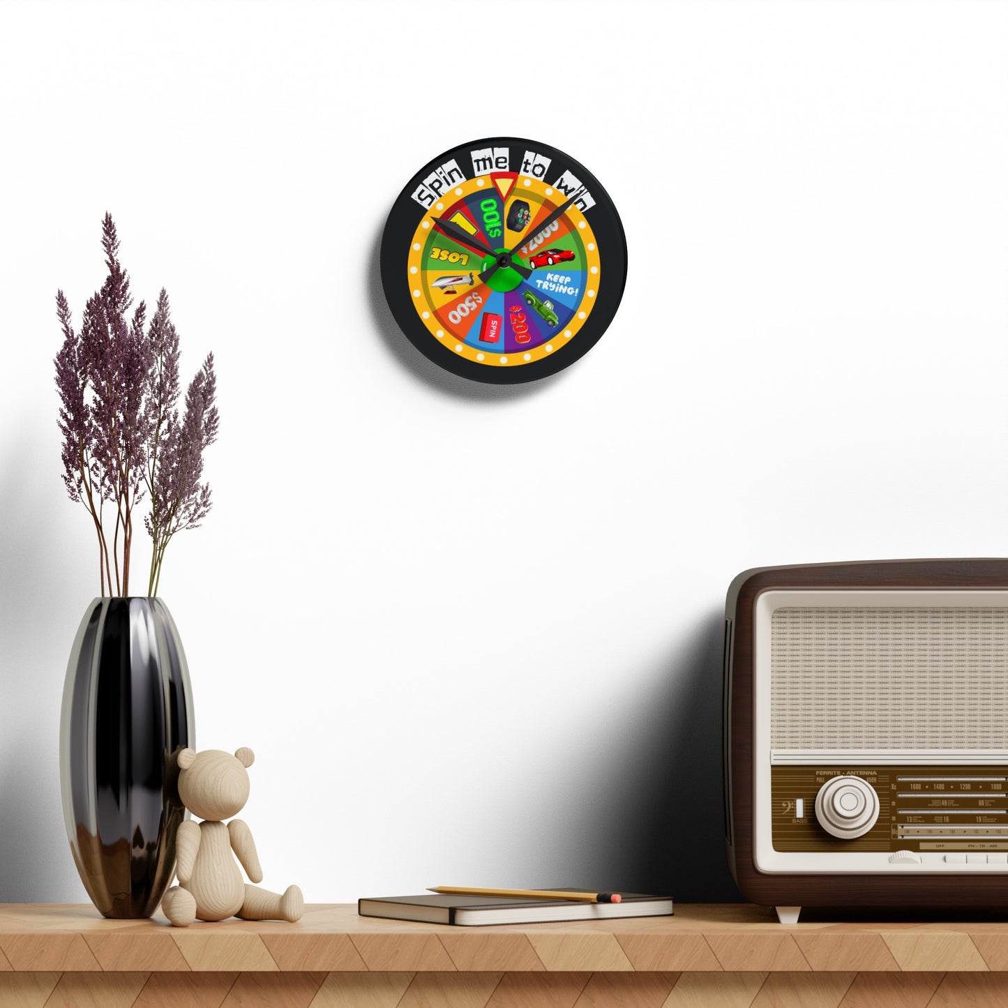 Copy of PNCF Logo Acrylic Wall Clock