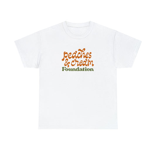 Retro Peaches and Cream Adult Tee