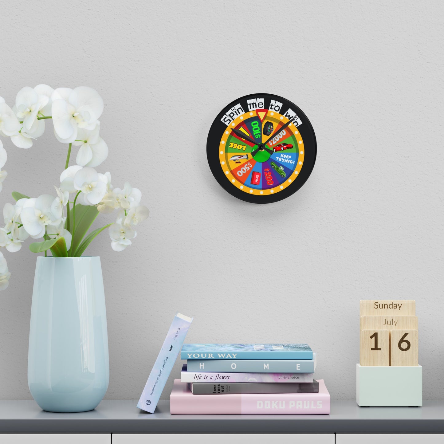 Copy of PNCF Logo Acrylic Wall Clock