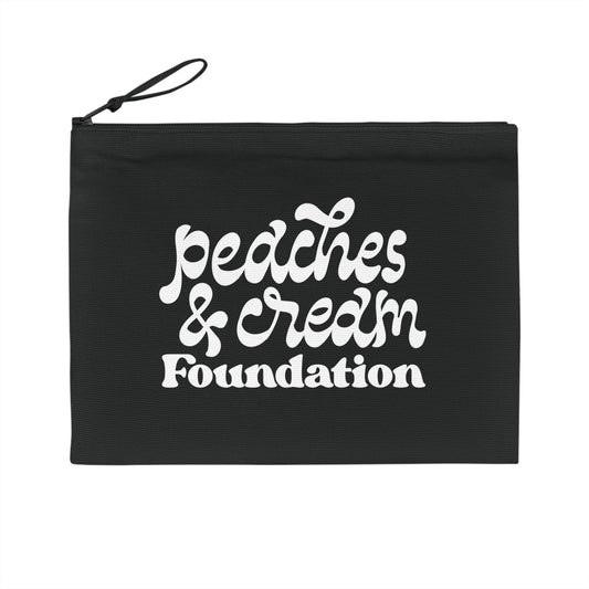 B&W Retro Peaches and Cream Pencil Case