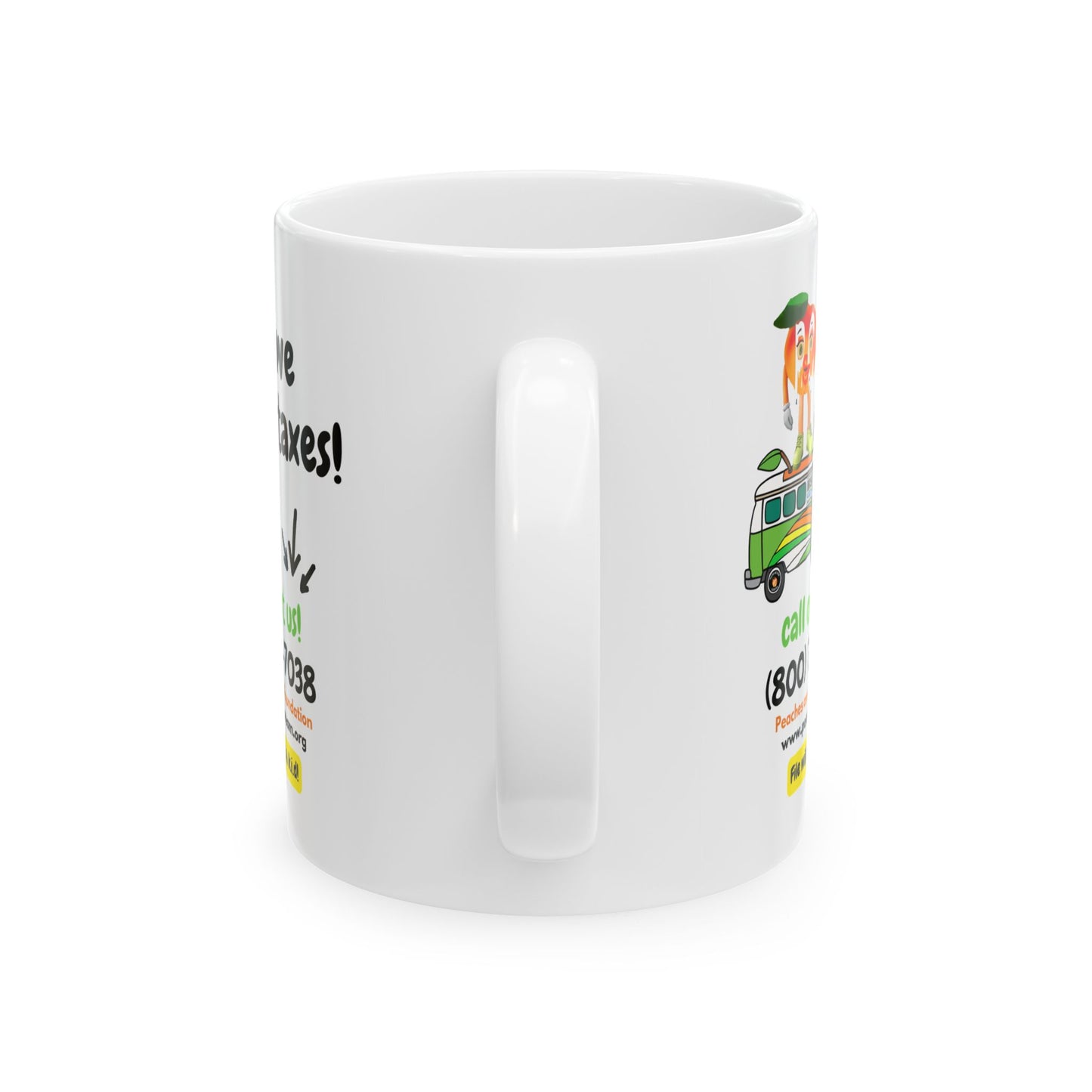 Fun Tax Season Ceramic Mug - Perfect for Accountants & Celebrations