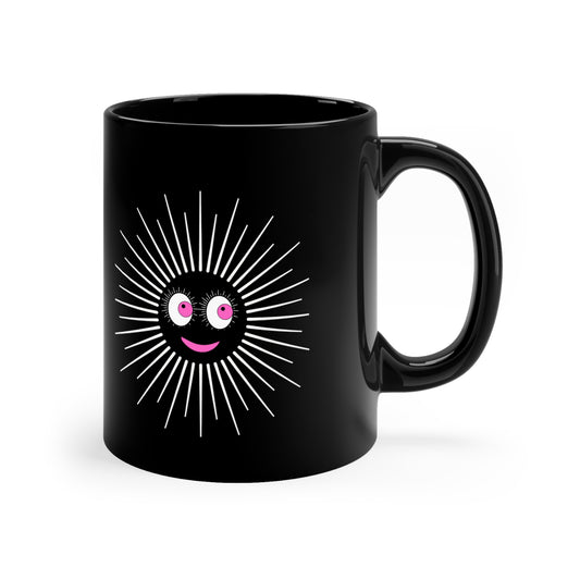 Pink Eyes Sun Mug