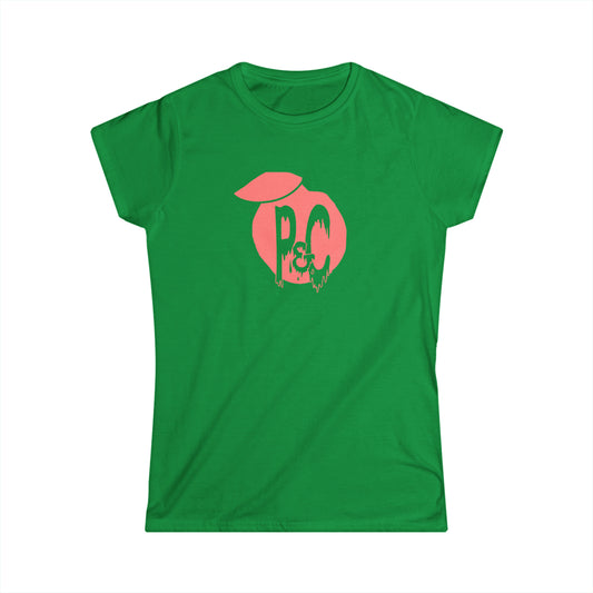 Pink P&C Logo Women's Softstyle Tee